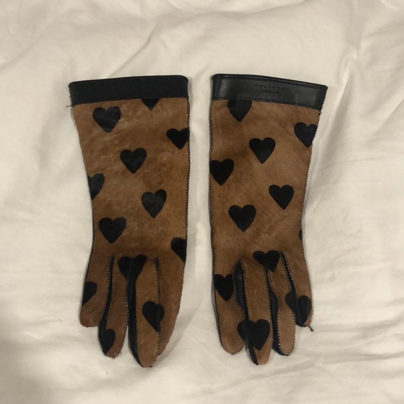 Burberry Accessories - Burberry Leather Gloves